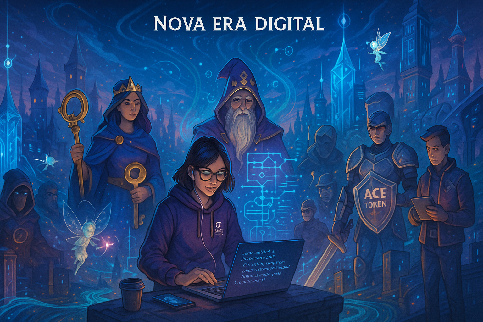 A Nova Era Digital - Devia implementando OAuth e OIDC em aplicações modernas com todos os personagens trabalhando em harmonia